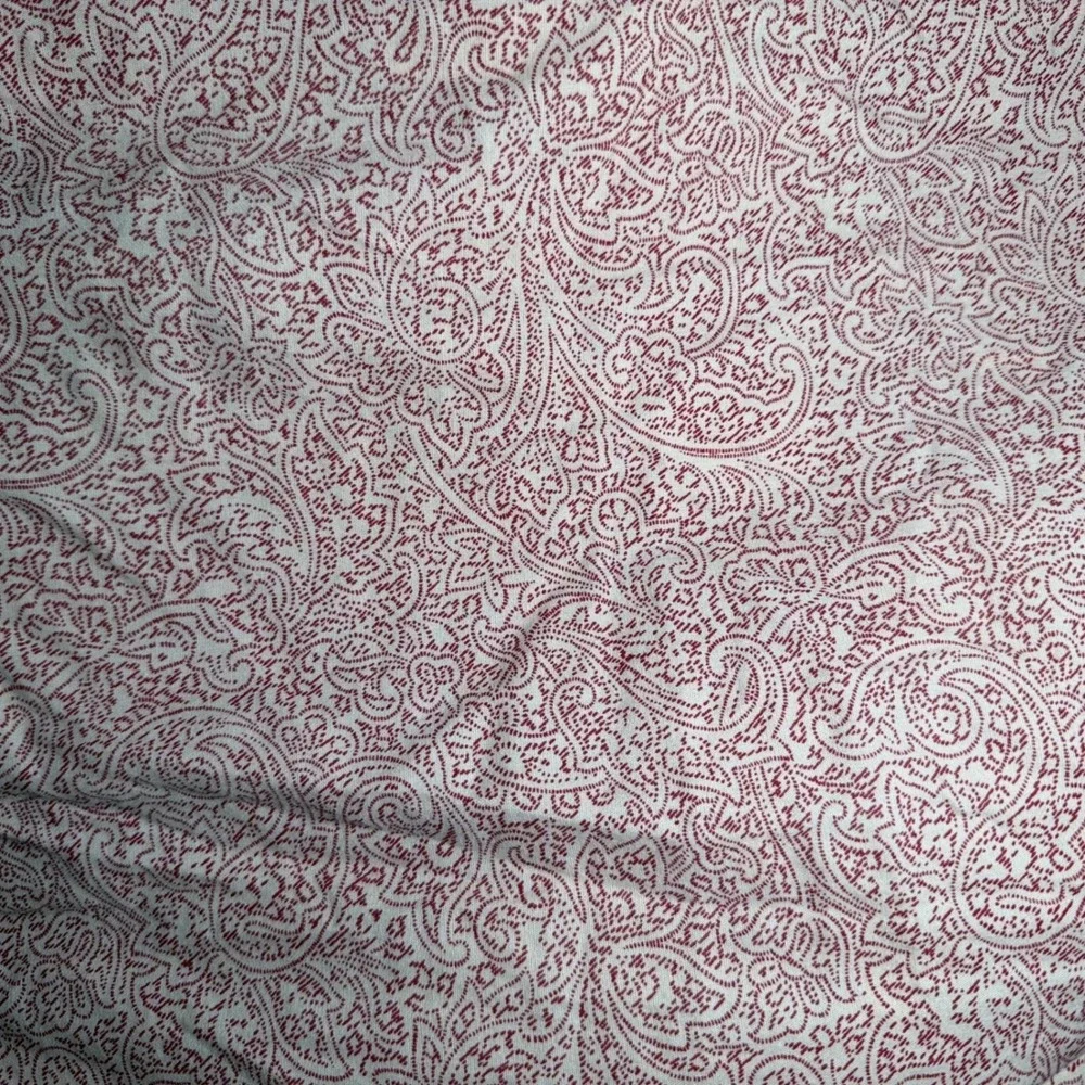 Ralph Lauren Paisley Comforter Queen Red Oxblood Teal Bahrain Luxury Bedding USA